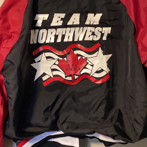 - Team Northwest AAA Hockey Nylon, Lined Jacket XXL - Picture 2 of 4